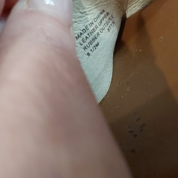 MICHAEL Michael Kors Ava sandals in Tan leather GoldnZipper Womens 8.5 M - Picture 10 of 10